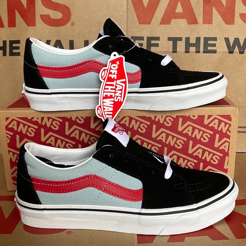 Vans Sk8-Low 2-Tone Black/Winter Sky WMNS - Picture 1 of 16